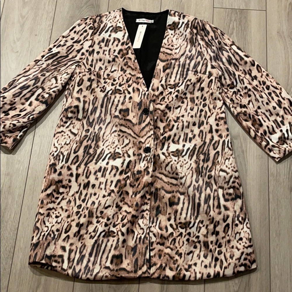 FASHION MIA LEOPARD LIGHT COAT XL